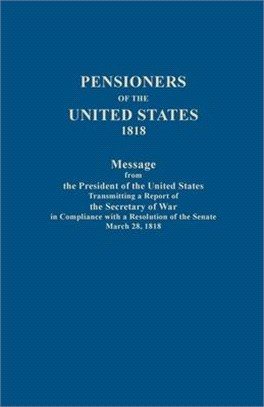 Pensioners of the United States, 1818