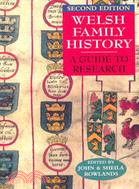 Welsh Family History: A Guide to Research