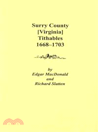 Surry County (Virginia) Tithables, 1668-1703