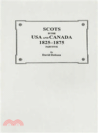 Scots in the USA and Canada, 1825-1875