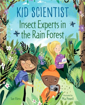Insect experts in the rain f...