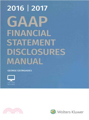 Gaap Financial Statement Disclosures Manual 2016-2017