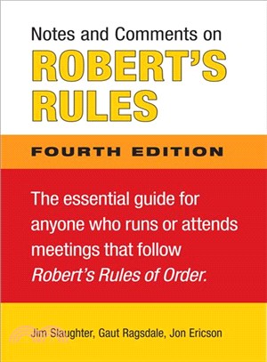 Notes and Comments on Robert's Rules