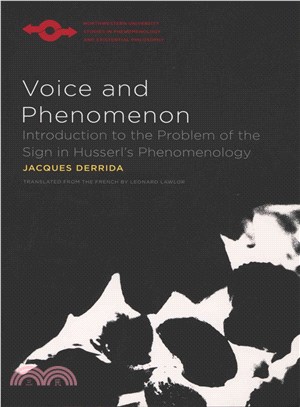 Voice and Phenomenon ─ Introduction to the Problem of the Sign in Husserl's Phenomenology