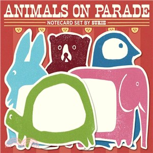 Animals on Parade Notecard Set by Sukie