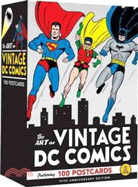 The Art of Vintage Dc Comics ─ 100 Postcards