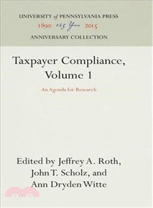 Taxpayer Compliance ─ An Agenda for Research
