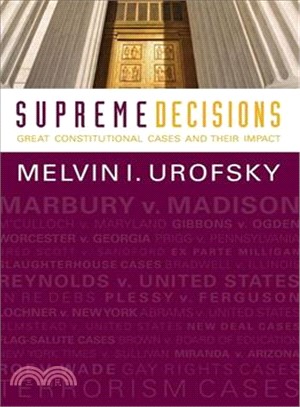 Supreme Decisions ─ Great Constitutional Cases and Their Impact