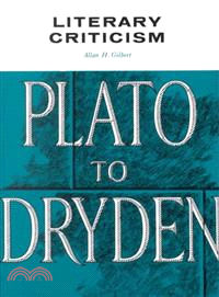 Literary Criticism ― Plato to Dryden