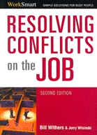 Resolving Conflicts on the Job