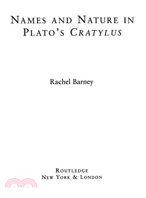 Names and Nature in Plato's Cratylus