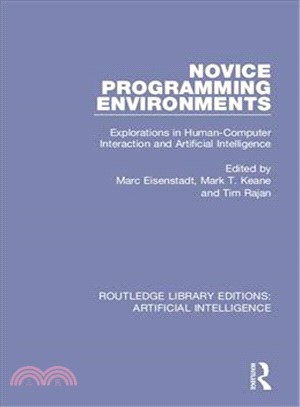 Novice Programming Environments ― Explorations in Human-computer Interaction and Artificial Intelligence