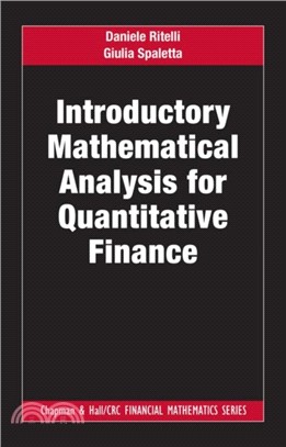 Introductory Mathematical Analysis for Quantitative Finance
