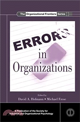Errors in Organizations (SIOP Organizational Frontiers Series)