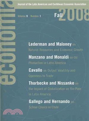Economia: Journal of the Latin American and Caribbean Economic Association: Fall 2008