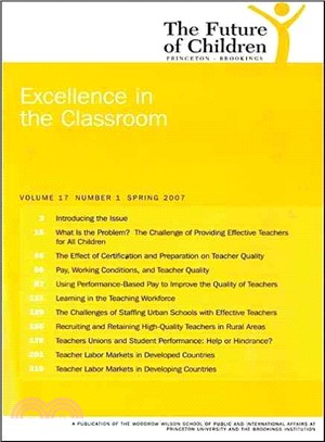 The Future of Children: Excellence in Teaching: Spring 2007