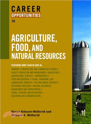 Career Opportunities in Agriculture, Food and Natural Resources