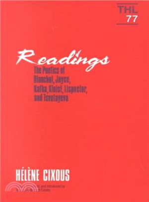Readings ─ The Poetics of Blanchot, Joyce, Kafka, Kleist, Lispector, and Tsvetayeva