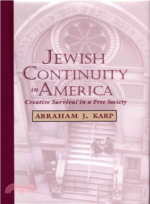Jewish Continuity in America ― Creative Survival in a Free Society