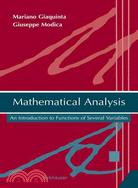 Mathematical Analysis ─ An Introduction to Functions of Several Variables