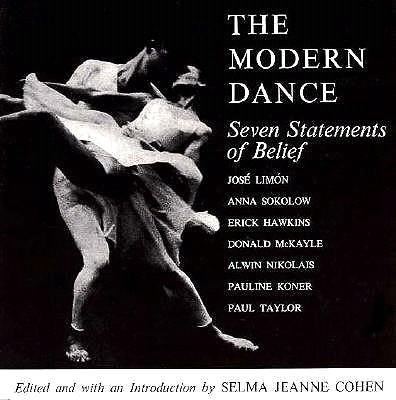 The Modern Dance ― Seven Statements of Belief