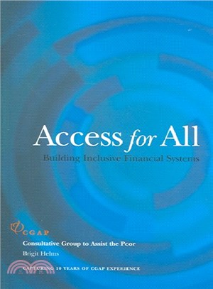 Access for All ― Building Inclusive Financial Systems