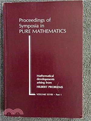 Mathematical developments arising from Hilbert problems : [proceedings]