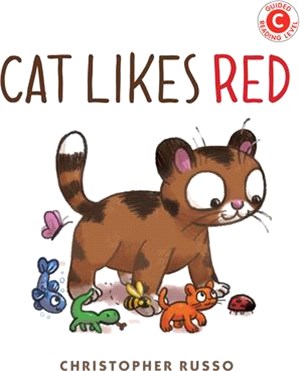 Cat likes red /