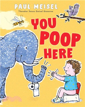 You poop here /