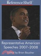 Representative American Speeches 2007-2008
