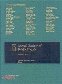 Annual Review of Public Health 2008