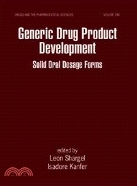 Generic Drug Product Development：Solid Oral Dosage Forms