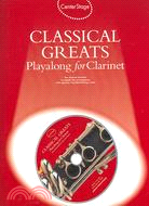 Center Stage Classical Greats Playalong for Clarinet