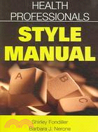 Health Professionals Style Manual