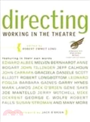 Directing: Working in the Theatre