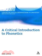 Critical Introduction to Phonetics