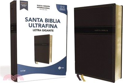 Nvi, Santa Biblia, Texto Revisado 2022, Ultrafina, Letra Gigante, Leathersoft, Negro, Palabras de Jesús En Rojo