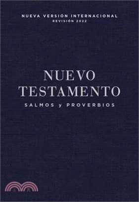 Nvi, Nuevo Testamento de Bolsillo, Con Salmos Y Proverbios, Tapa Rústica, Azul Añil