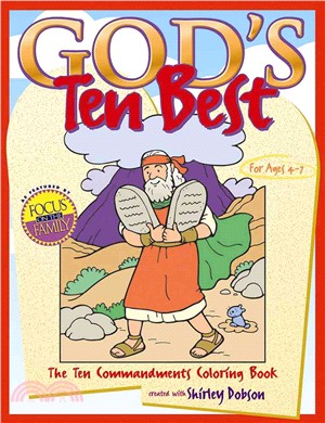 God's Ten Best：The Ten Commandments Colouring Book