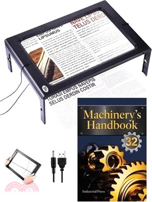 Machinery's Handbook Toolbox & Magnifier Bundle