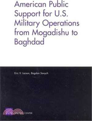 American Public Support For U.s. Military Operations From Mogadishu To Baghdad