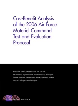 Cost-Benefit Analysis of the 2006 Air Force Materiel Command Test and Evaluation Proposal