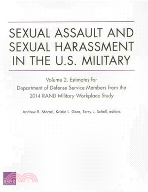 Sexual Assault and Sexual Harassment in the U.s. Military ― Estimates for Department of Defense Service Members from the 2014 Rand Military Workplace Study