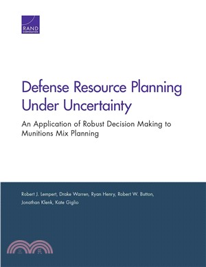 Defense Resource Planning Under Uncertainty ― An Application of Robust Decision Making to Munitions Mix Planning