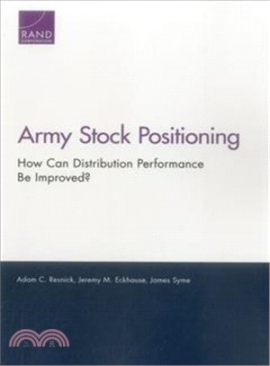 Army Stock Positioning ― How Can Distribution Performance Be Improved?