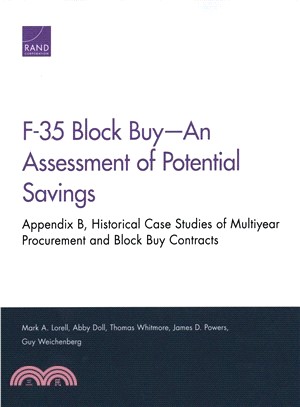 F-35 Block Buy, An Assessment of Potential Savings ― Appendix B, Historical Case Studies of Multiyear Procurement and Block Buy Contracts
