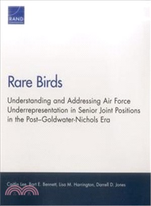 Rare Birds ─ Understanding and Addressing Air Force Underrepresentation in Senior Joint Positions in the Postoldwater-nichols Era