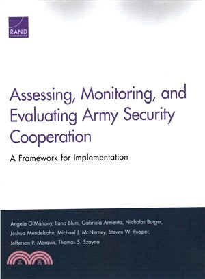 Assessing, Monitoring, and Evaluating Army Security Cooperation ― A Framework for Implementation