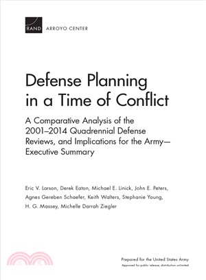 Defense Planning in a Time of Conflict ― A Comparative Analysis of the 2001-2014 Quadrennial Defense Reviews, and Implications for the Army: Executive Summary