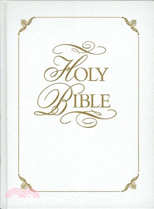 Holy Bible ― King James Version, White Padded Bonded Leather, Family Faith and Values